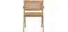 Chaise de salle à manger en rotin canné - avec accoudoirs - Kane image 7