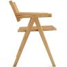 Chaise de salle à manger en rotin canné - avec accoudoirs - Kane image 7