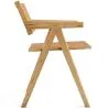 Chaise de salle à manger en rotin canné - avec accoudoirs - Kane image 7