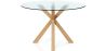 Table à manger ronde - 120CM - Verre  - Tauwa image 7