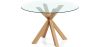 Table à manger ronde - 120CM - Verre  - Tauwa image 7
