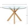 Table à manger ronde - 120CM - Verre  - Tauwa image 7