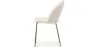 Chaise de salle à manger - Revêtue de tissu Bouclé - Amarna image 7