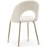 Chaise de salle à manger - Revêtue de tissu Bouclé - Amarna image 7