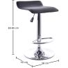 Tabouret de bar pivotant design - Bureau image 7