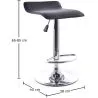Tabouret de bar pivotant design - Bureau image 7