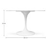 Table à manger ronde - 120 cm - Marbre - Tulip image 7
