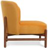 Fauteuil rembourré en velours et bois - Brina image 7