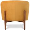 Fauteuil rembourré en velours et bois - Brina image 7