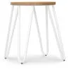 Tabouret Hairpin - 42cm - Bois clair et métal image 7