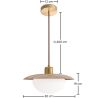 Lampe Suspendue au Plafond - Bois - Quinci image 7