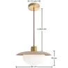 Lampe Suspendue au Plafond - Bois - Quinci image 7