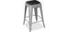 Coussin pour tabouret carré - simili cuir - Stylix image 7