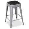 Coussin pour tabouret carré - simili cuir - Stylix image 7