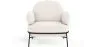 Fauteuil de Designer - Revêtu de Tissu Bouclé - Alia image 7