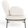 Fauteuil de Designer - Revêtu de Tissu Bouclé - Alia image 7