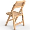 Lot de 2 chaises de salle à manger en rotin Canage et bois - Umbra image 7