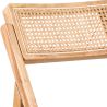 Lot de 2 chaises de salle à manger en rotin Canage et bois - Umbra image 7