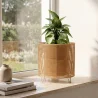 Pot de Sol Rond - Style Boho - 28 CM - Laers image 7