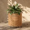 Pot de Sol Rond - Style Boho - 28 CM - Laers image 7