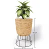 Pot de Sol Rond - Style Boho - 46 CM - Firna image 7
