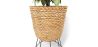 Pot de Sol Rond - Style Boho - 46 CM - Firna image 7