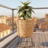 Pot de Sol Rond - Style Boho - 46 CM - Firna image 7