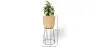 Pot de Sol Rond - Style Boho - 65 CM - Firna image 7