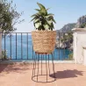 Pot de Sol Rond - Style Boho - 65 CM - Firna image 7