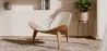 Fauteuil design - Fauteuil scandinave - Revêtement en Boucle - Lucy image 7