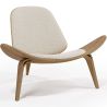Fauteuil design - Fauteuil scandinave - Revêtement en Boucle - Lucy image 7