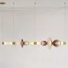 Lampe suspendue en cristal - LED - Singlen 120 CM image 7