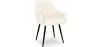 Chaise de salle à manger avec accoudoirs - Rembourrée en Bouclé Premium - Alene image 7