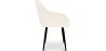 Chaise de salle à manger avec accoudoirs - Rembourrée en Bouclé Premium - Alene image 7