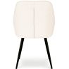 Chaise de salle à manger avec accoudoirs - Rembourrée en Bouclé Premium - Alene image 7