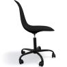 Chaise de bureau avec accoudoirs - Chaise de bureau à roulettes - Structure noire Denisse image 7