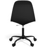 Chaise de bureau avec accoudoirs - Chaise de bureau à roulettes - Structure noire Denisse image 7