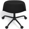 Chaise de bureau avec accoudoirs - Chaise de bureau à roulettes - Structure noire Denisse image 7
