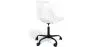 Chaise de bureau avec roulettes - Chaise de bureau pivotante - Structure noire Tulip image 7