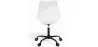Chaise de bureau avec roulettes - Chaise de bureau pivotante - Structure noire Tulip image 7