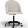 Chaise de Bureau Rembourrée - Velours - Evelyne image 7