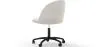 Chaise de Bureau Rembourrée - Velours - Evelyne image 7