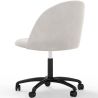 Chaise de Bureau Rembourrée - Velours - Evelyne image 7