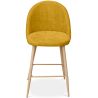 Tabouret tapissé en tissu - design scandinave - 66cm - Evelyne image 7