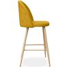 Tabouret tapissé en tissu - design scandinave - 66cm - Evelyne image 7
