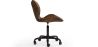 Chaise de bureau vintage - Cuir végétalien - Delare image 7