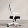 Chaise de bureau ergonomique avec roulettes et accoudoirs - Ergal image 7