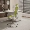 Chaise de bureau ergonomique avec roulettes et accoudoirs - Keys image 7