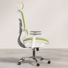 Chaise de bureau ergonomique avec roulettes et accoudoirs - Keys image 7