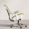Chaise de bureau ergonomique avec roulettes et accoudoirs - Keys image 7